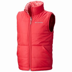 Columbia Ice Chips™ II Reversible Väst Pojkar Rosa (ICHQD7531)